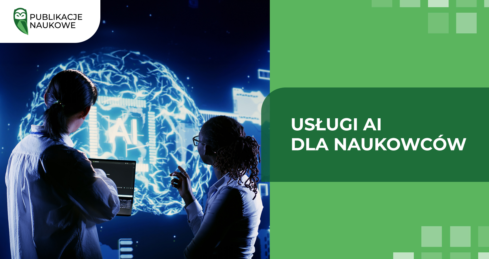 Usługi AI dla naukowców