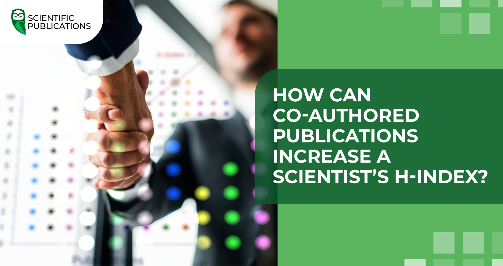 How can co-authored publications increase a scientist’s H-index?