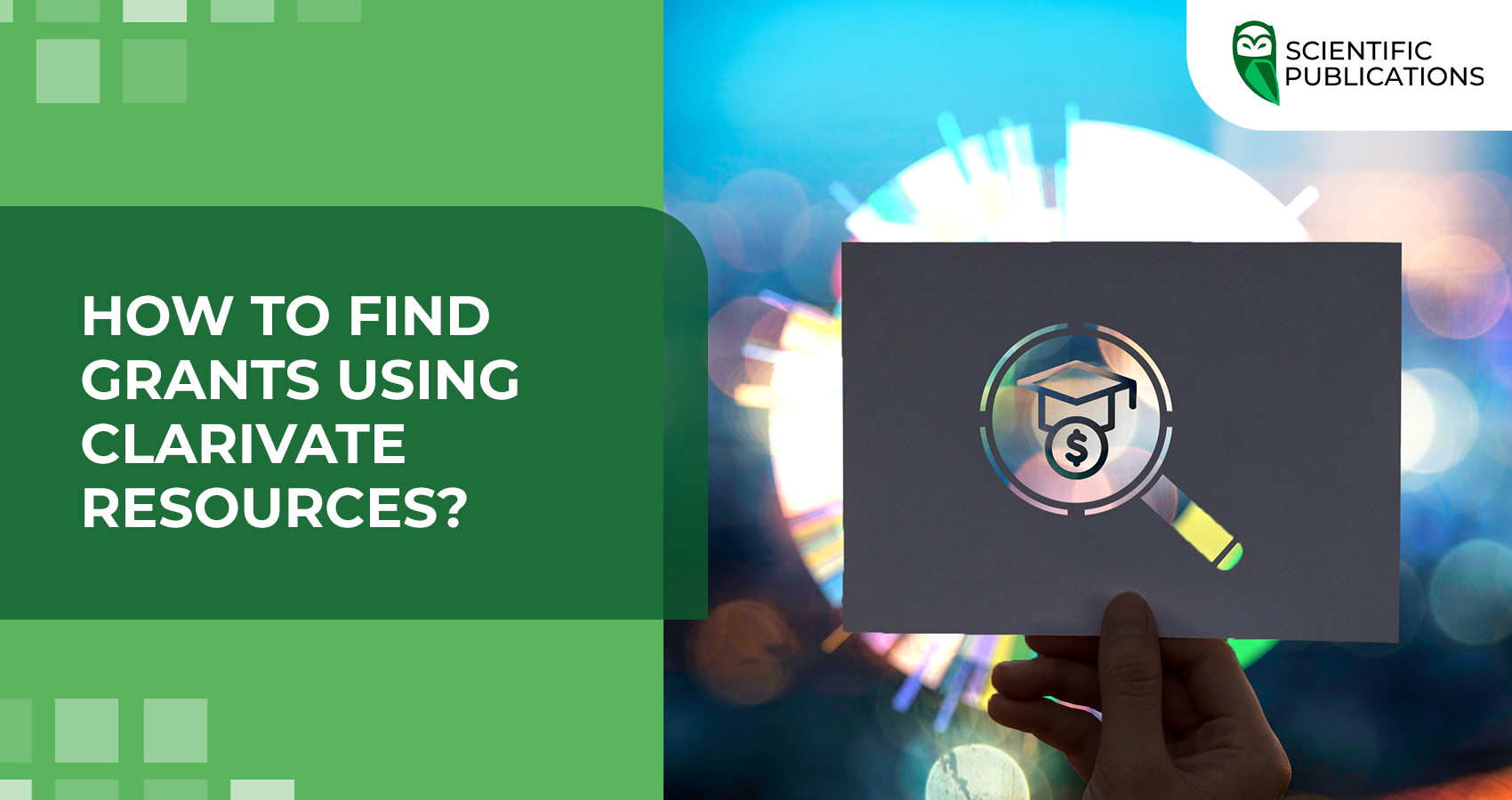 How do I find grants using Clarivate resources?