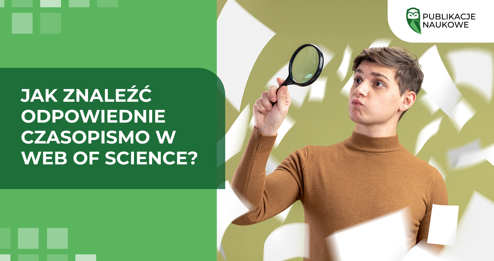 Jak znaleźć odpowiednie czasopismo w Web of Science?