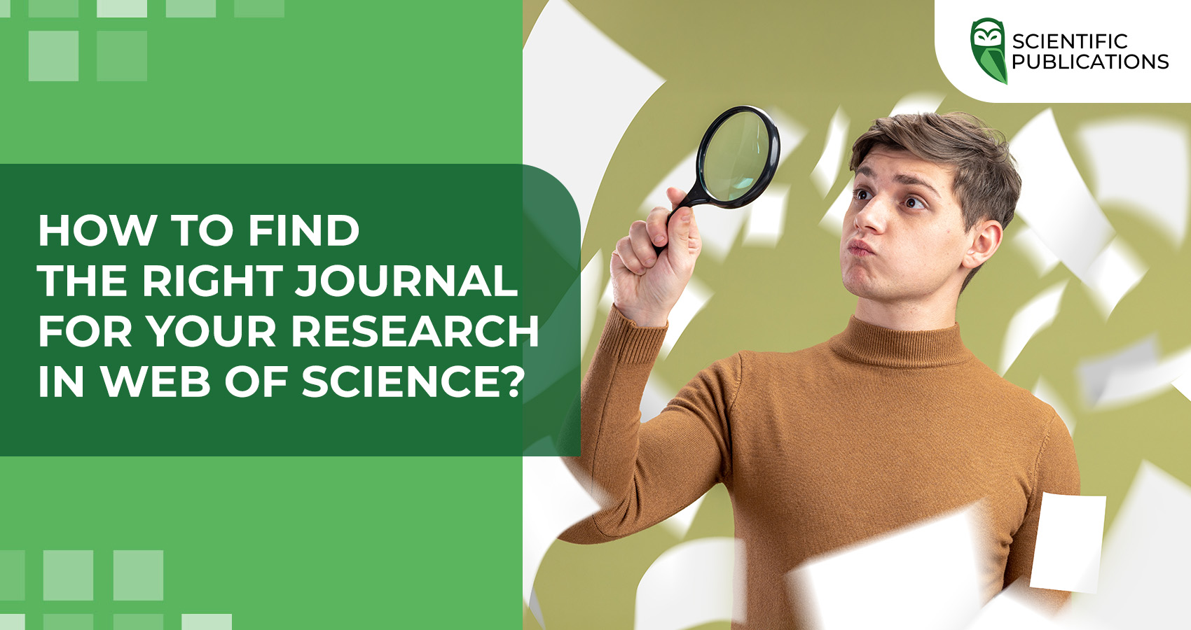 How to find the right journal for your research in Web of Science?