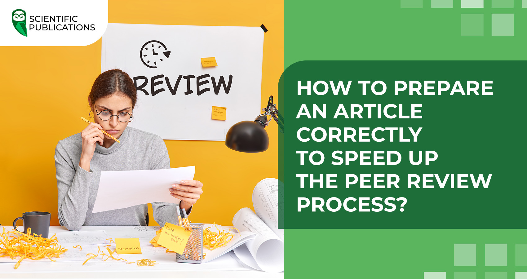 How to prepare an article correctly to speed up the peer review process?