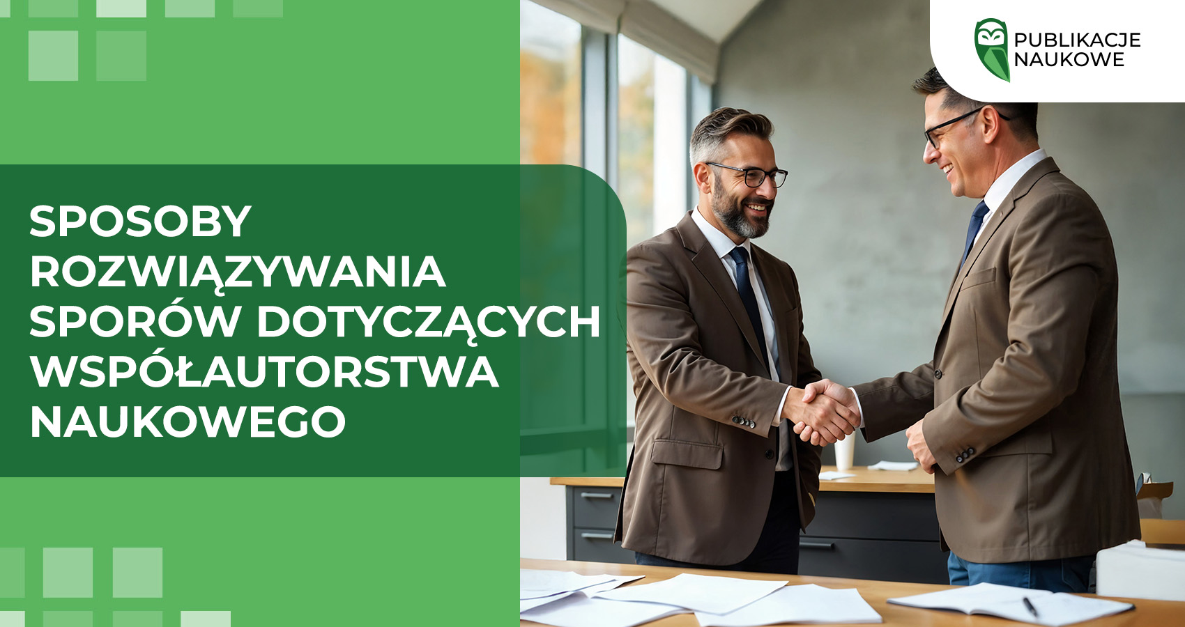 Sposoby rozwiązywania sporów dotyczących współautorstwa naukowego