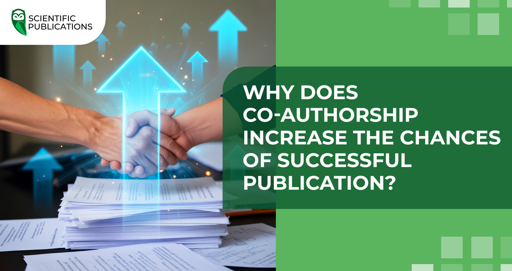 Why does co-authorship increase the chances of successful publication?