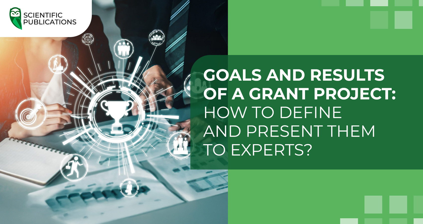 Goals and results of a grant project: how to define and present them to experts?
