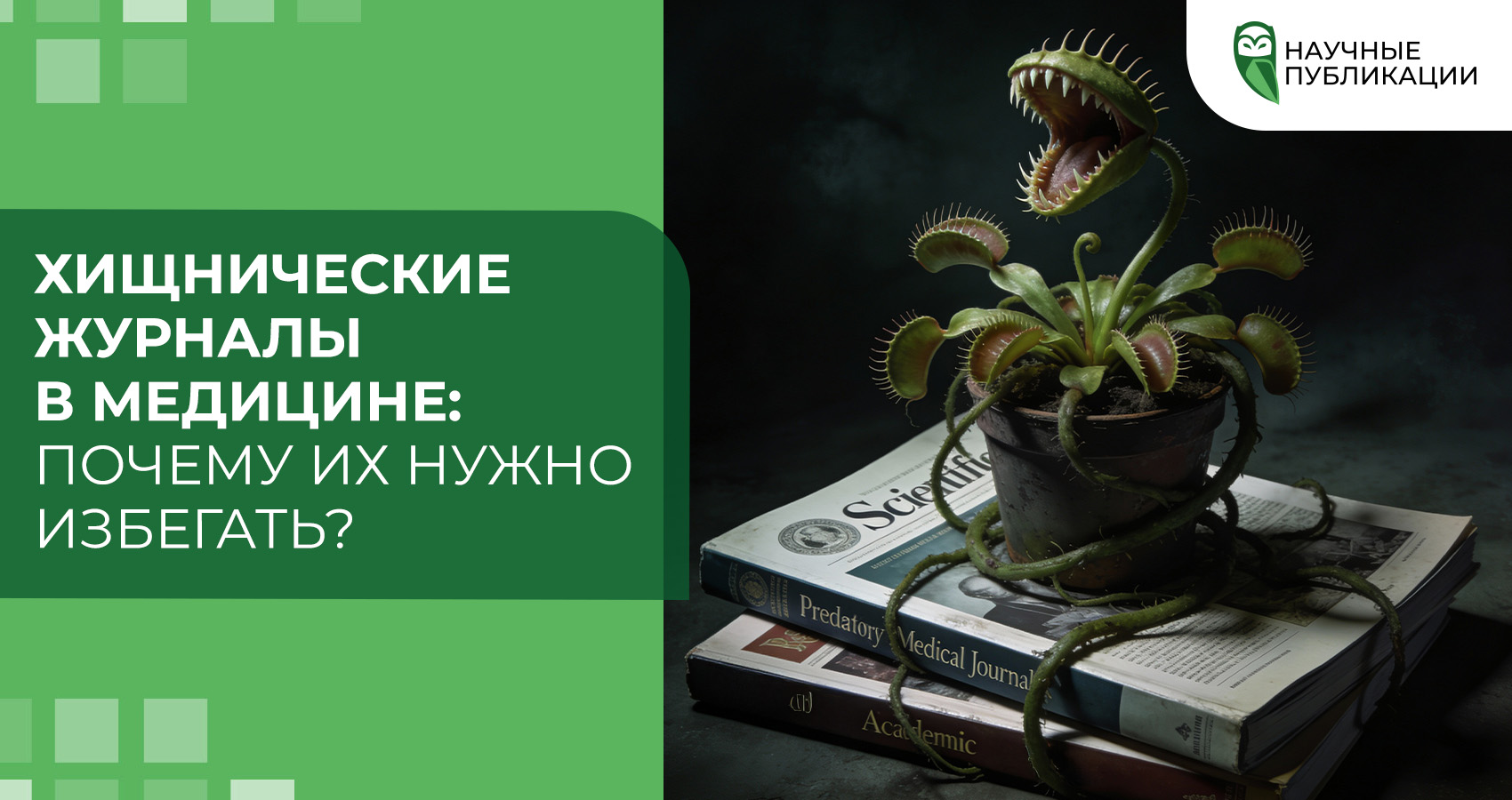 Хищнические журналы в медицине: почему их нужно избегать?