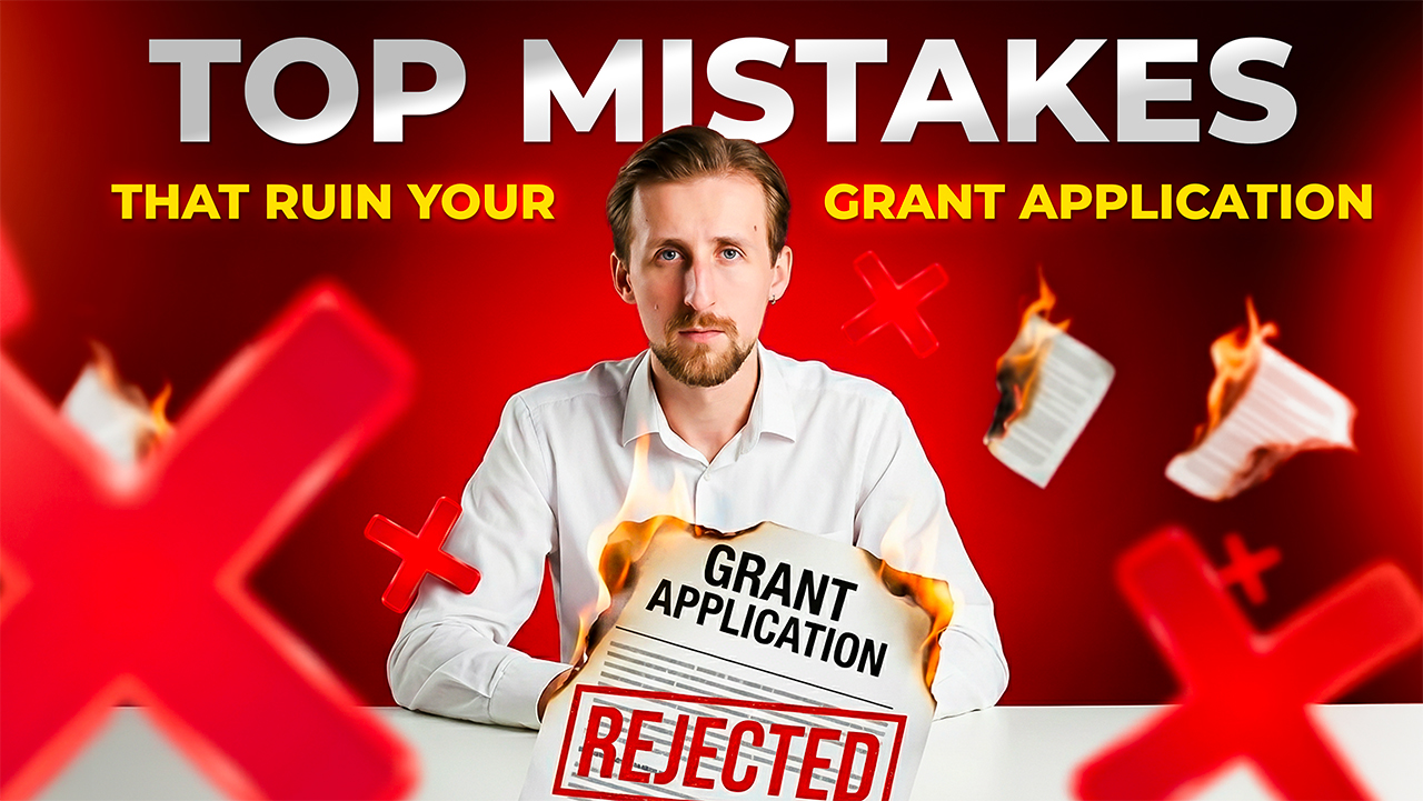 Common mistakes when applying for a grant