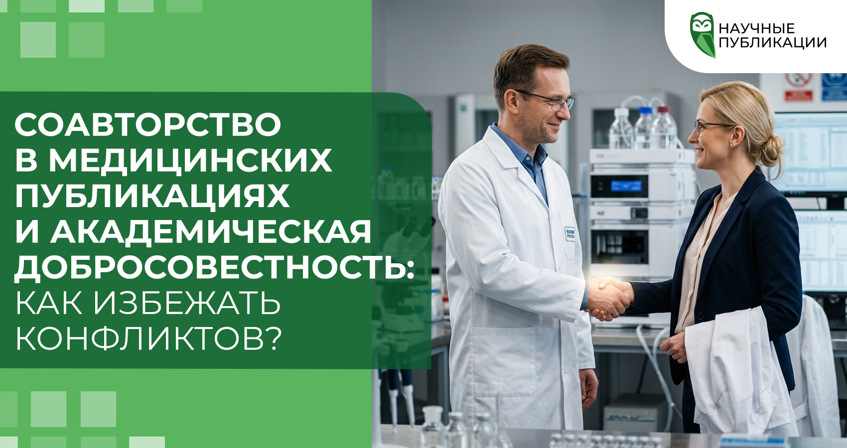 Соавторство в медицинских публикациях и академическая добросовестность: как избежать конфликтов?