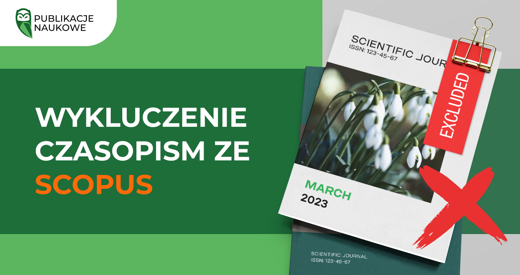 Wyjątek czasopism z Scopus (marzec 2023 r)