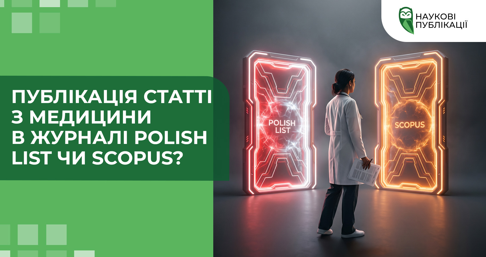 Публікація статті з медицини в журналі Polish List чи Scopus?