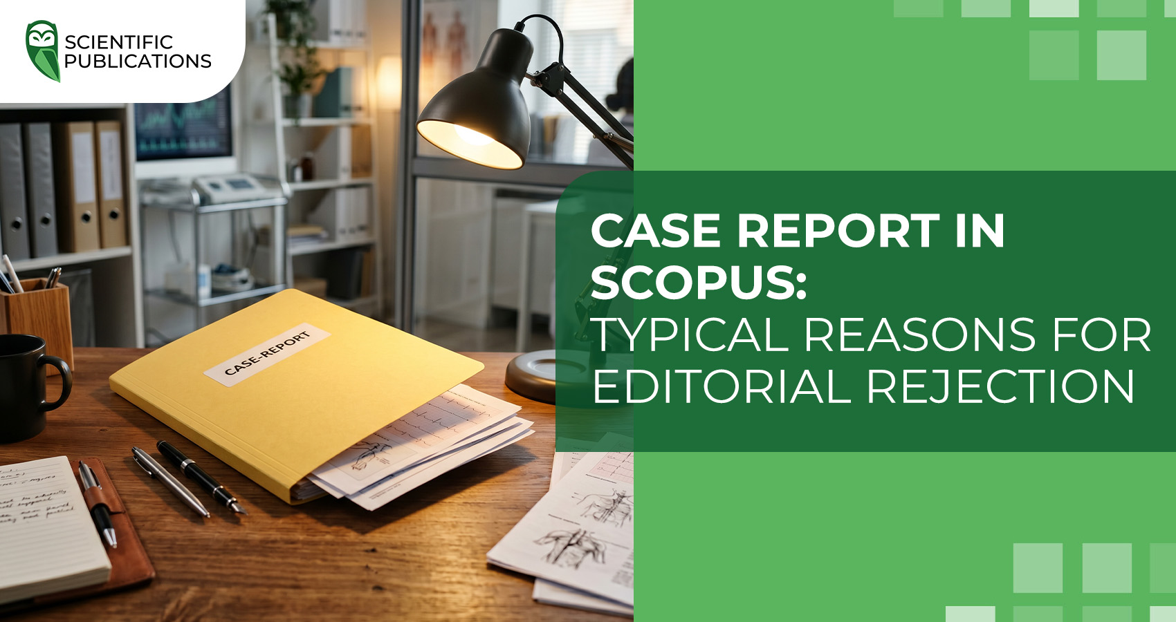 Case report in Scopus: typical reasons for editorial rejection