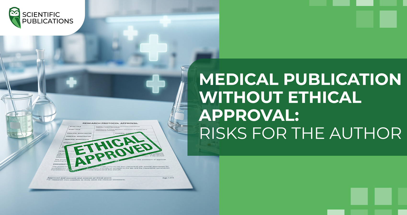 Medical publication without ethical approval: risks for the author