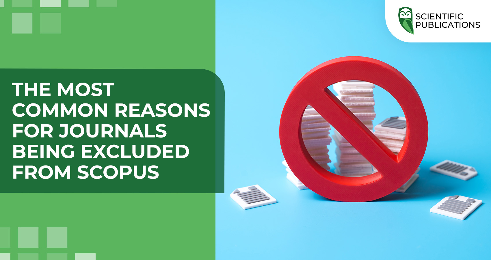 The most common reasons for journals being excluded from Scopus