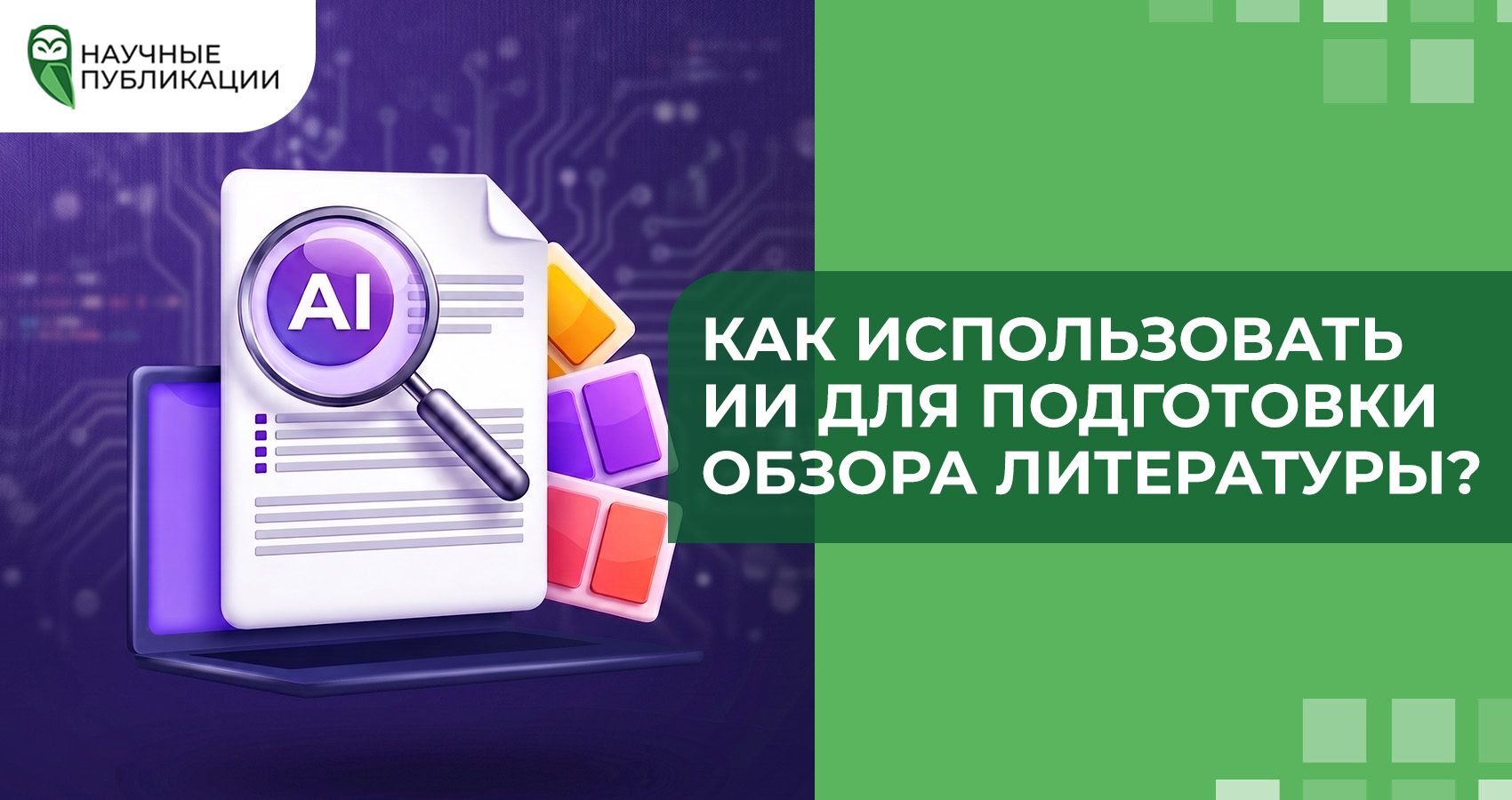 Как использовать ИИ для подготовки обзора литературы?