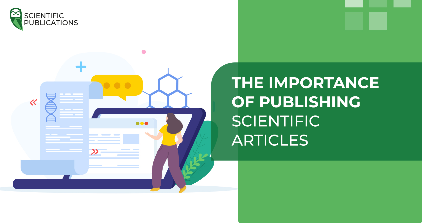 The importance of publishing scientific articles