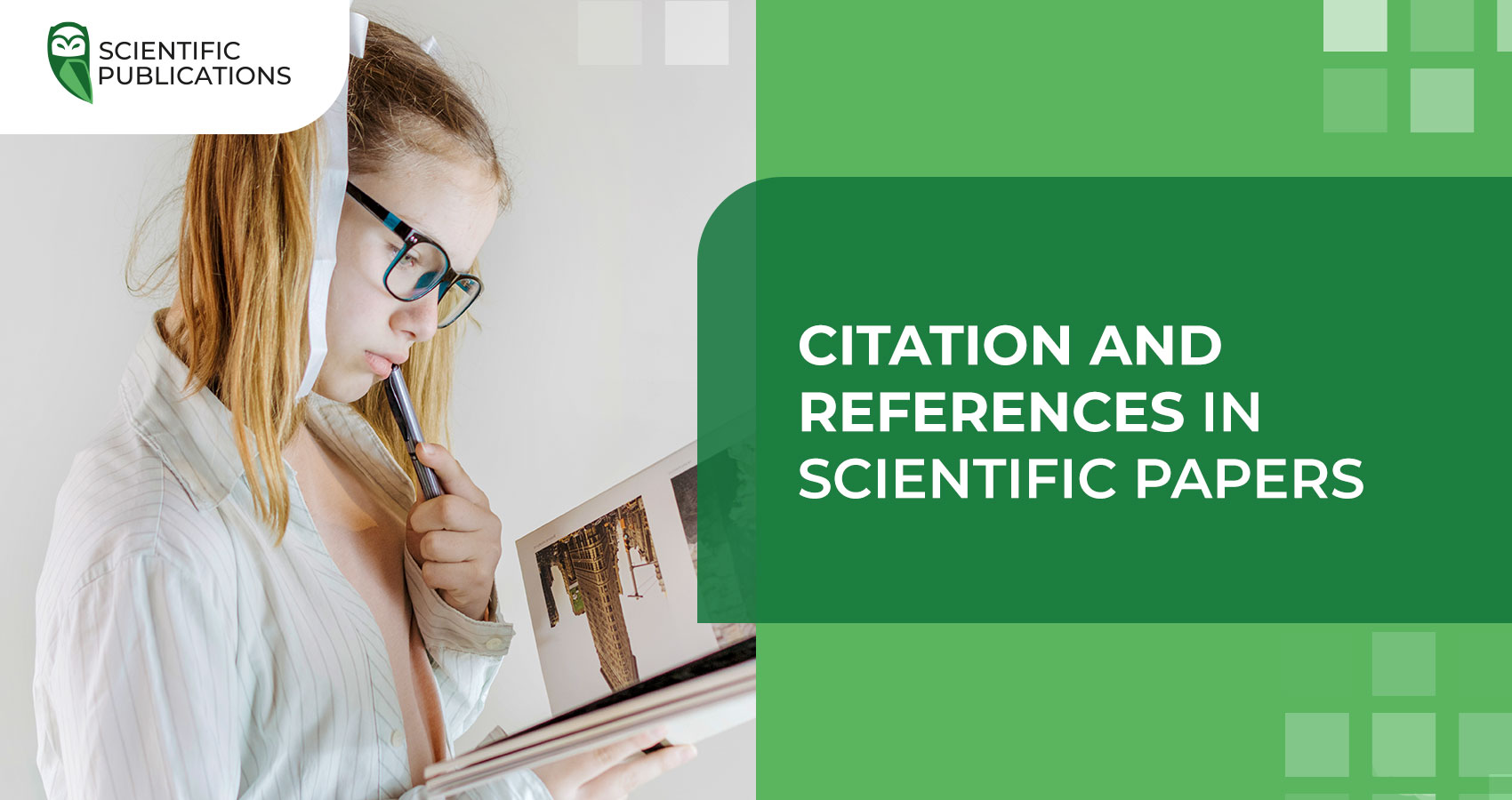 Citation and references in scientific papers