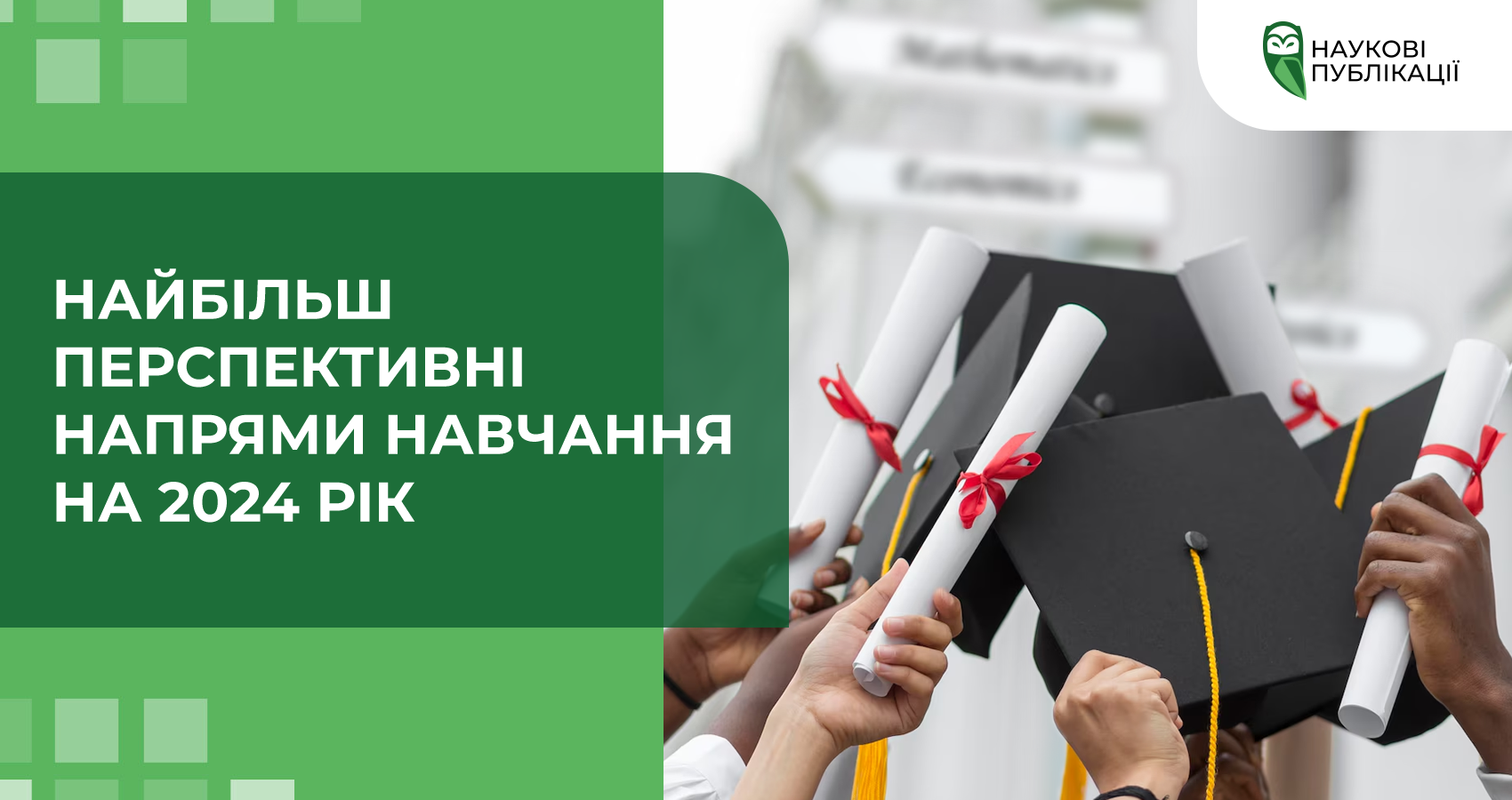 Найбільш перспективні напрями навчання на 2024 рік