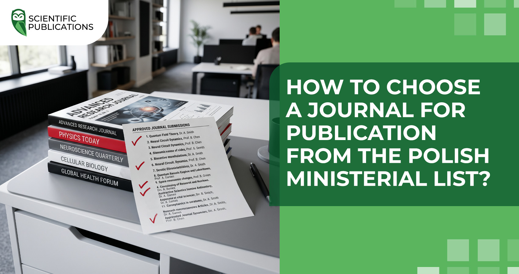 How to choose a journal for publication from the Polish ministerial list?