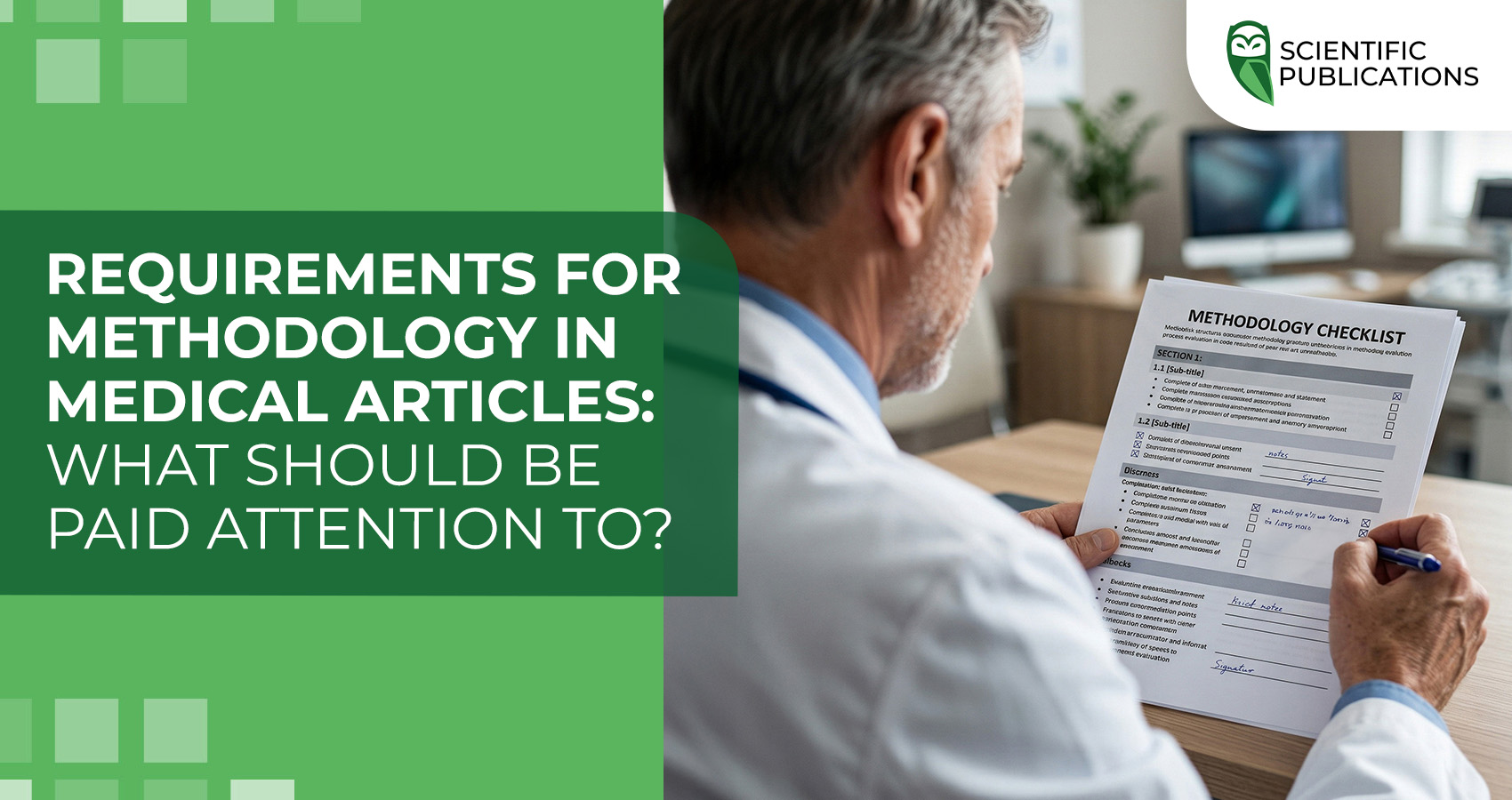 Requirements for methodology in medical articles: what should be paid attention to?
