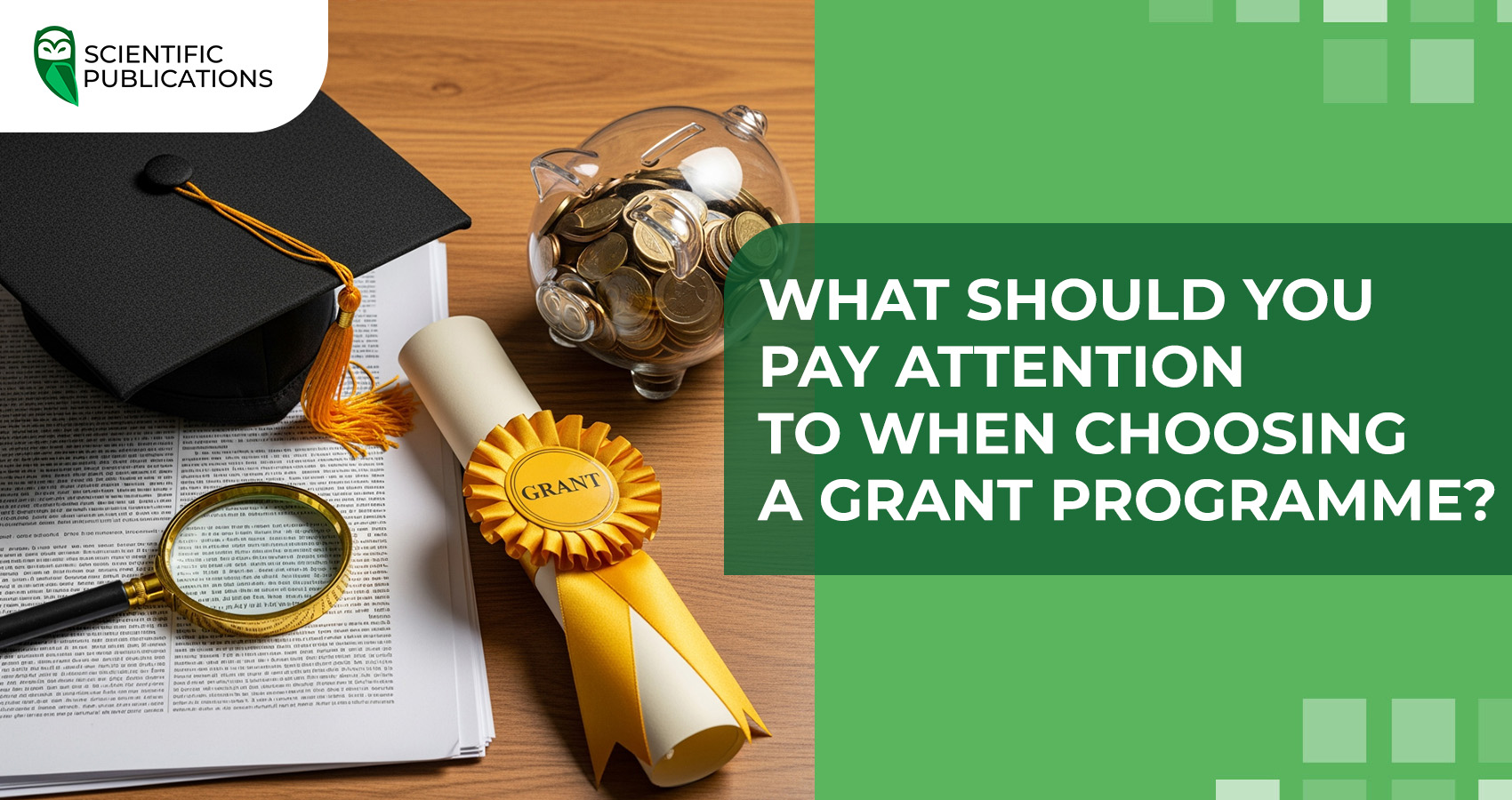 What should you pay attention to when choosing a grant programme?