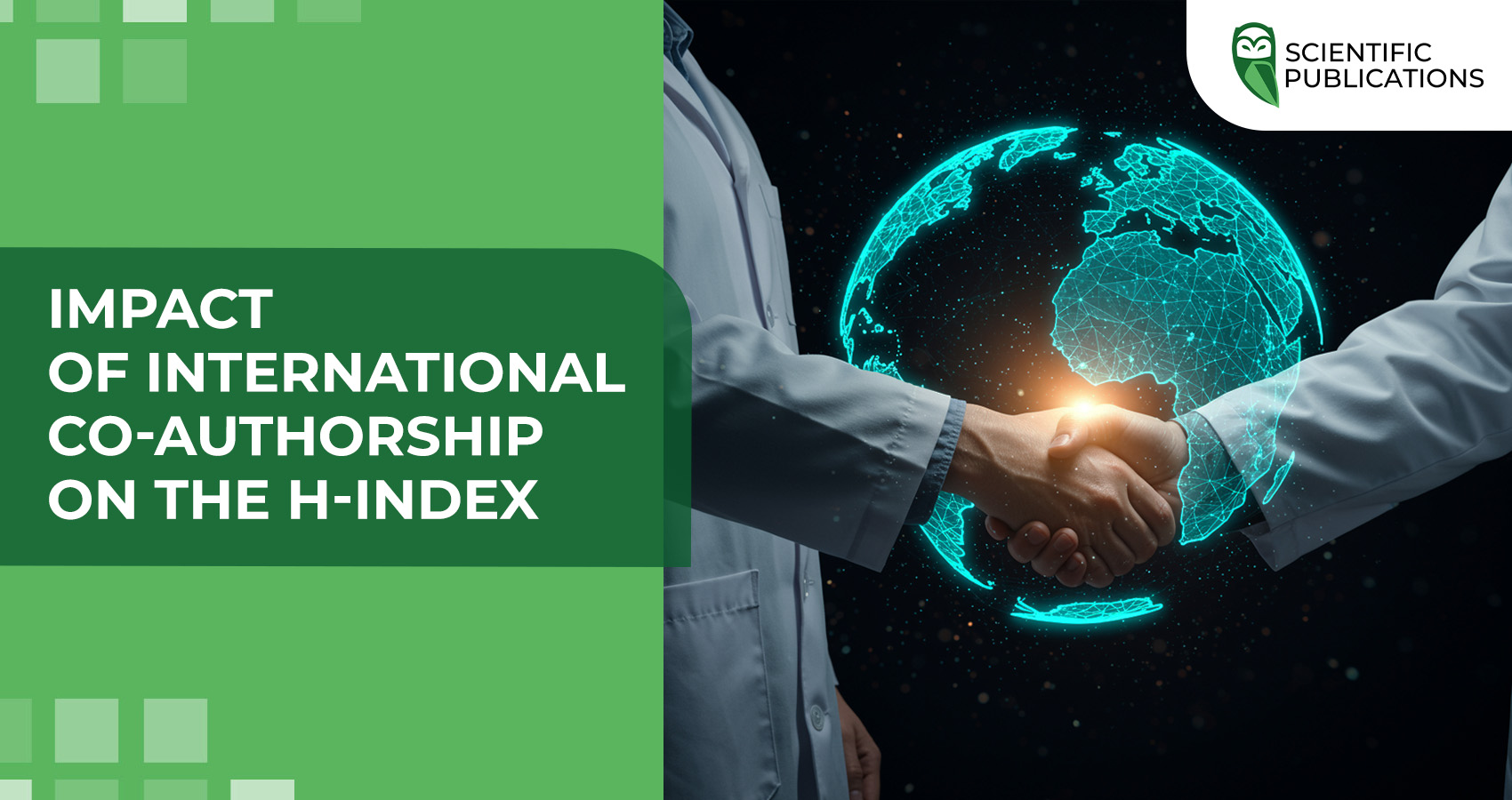 Impact of international co-authorship on the h-index