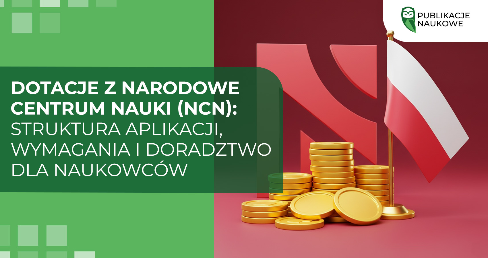 Dotacje z Narodowe Centrum Nauki (NCN): struktura aplikacji, wymagania i doradztwo dla naukowców