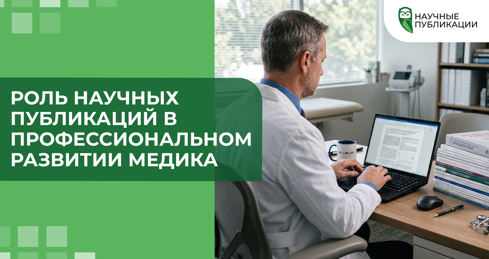 Роль наукових публікацій в професійному розвитку медика