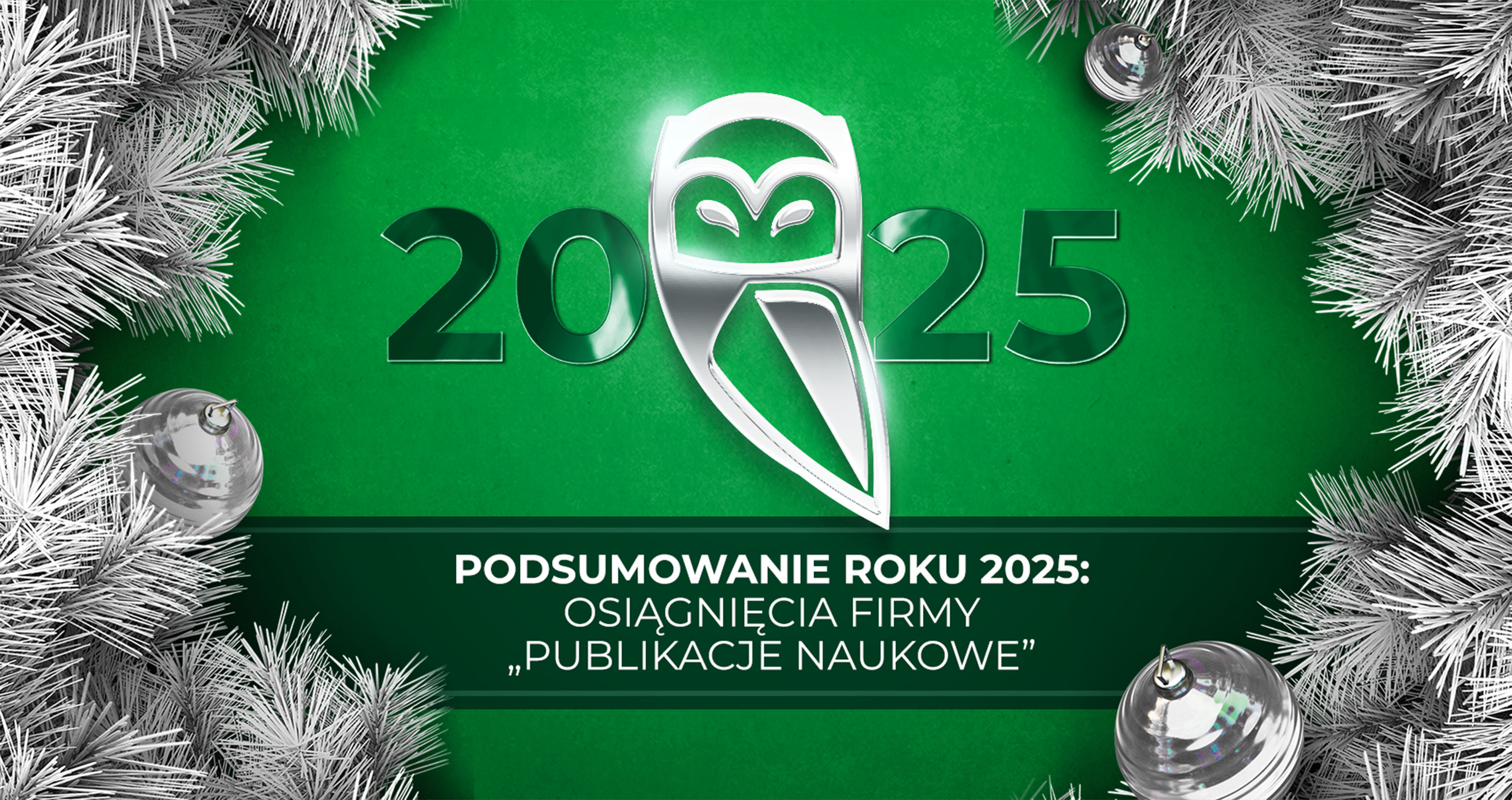 Podsumowanie roku 2025: osiągnięcia firmy „Publikacje Naukowe”