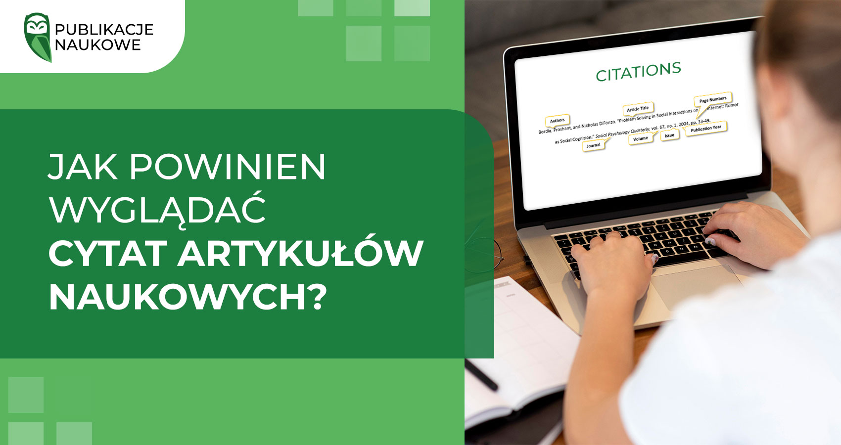 Jak powinien wyglądać cytat artykułów naukowych?